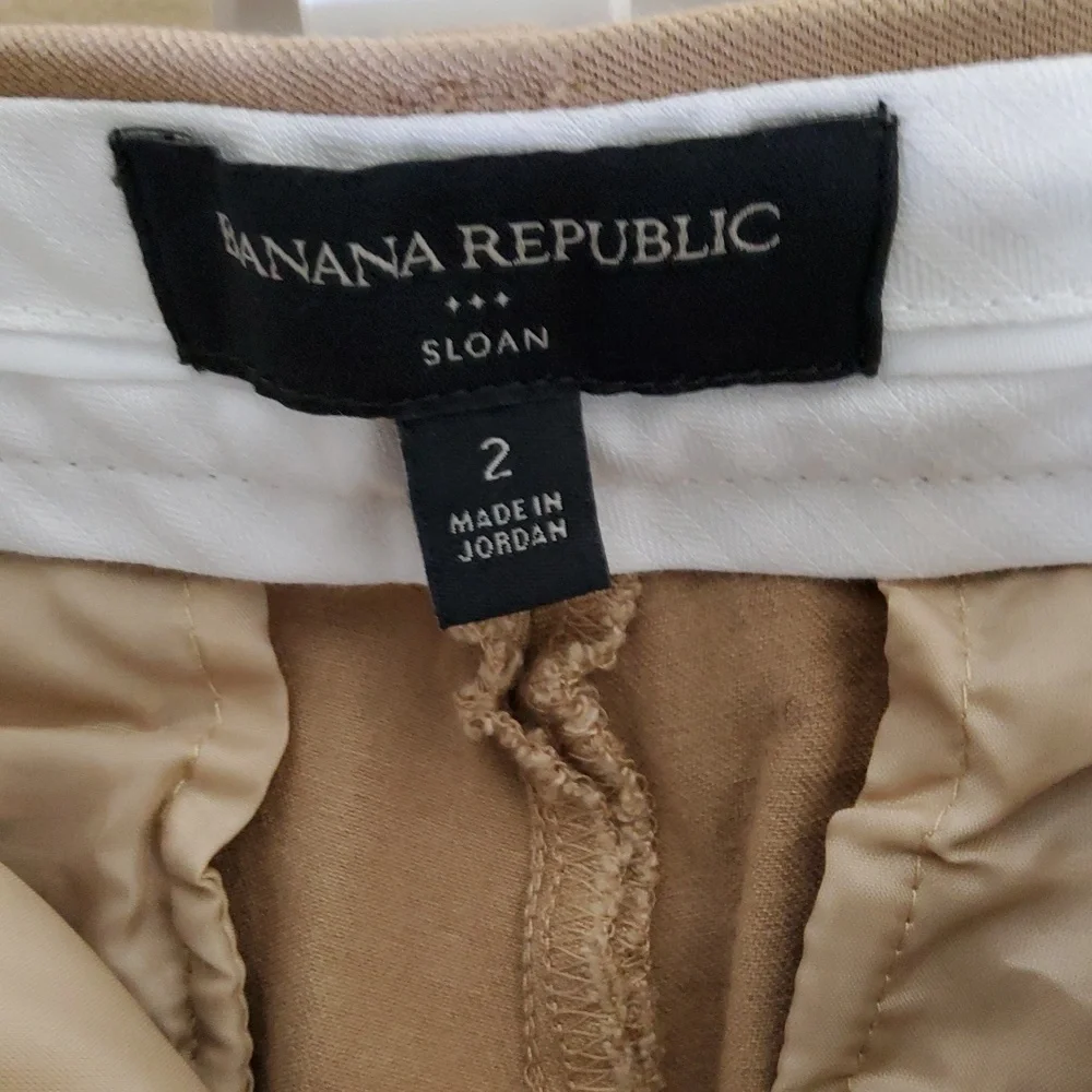 Banan Republic Sloan Woman Pants Tan Pants Size 2